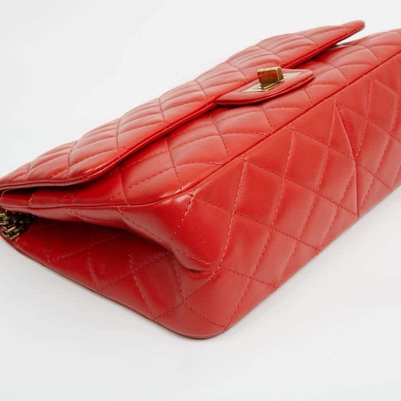 Chane Calfskin Quilted 2.55 Reissue 226 Flap Red. - Picture 11 of 12